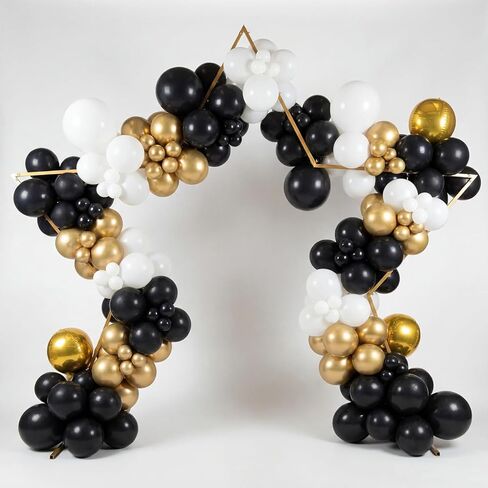 Giant 8 ft Star Arch Backdrop Stand Kit Easy Assembly Metal Frame for Wedding Ceremony Entrance, Bridal Photo Booth, Birthday Baby Shower Decor Graduation Dance Photo Walls in Saudi Arabia
