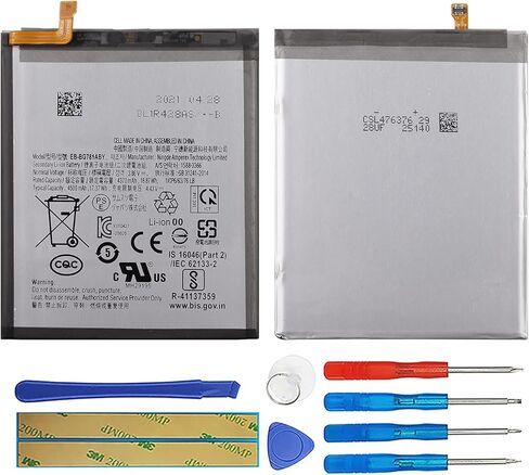 بطارية Duotipa الجديدة EB-BG781ABY متوافقة مع هاتف Galaxy S20 FE 5G SM-G781W مع مجموعة أدوات الإصلاح in Kuwait