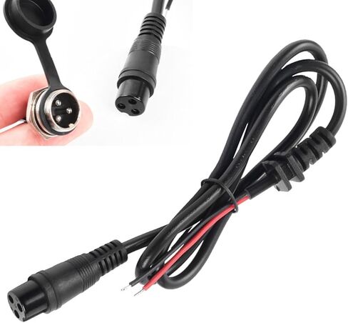 محول طاقة موثوق به مع كابل سلك شحن، قطعة واحدة لسكوتر KukirinG2ProDB (رأس CQ إلى منفذ XT30) - شاحن محمول للدراجات البخارية الكهربائية/ألواح التزلج in Kuwait