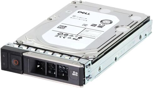 حزمة محرك الأقراص الصلبة Dell 8 تيرابايت 6 جيجابايت/ثانية 7.2K SATA 512e مع علبة محرك الأقراص - 4WXV5 (مجدد معتمد) in Saudi Arabia