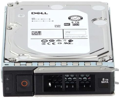 حزمة محرك الأقراص الصلبة Dell 8 تيرابايت 6 جيجابايت/ثانية 7.2K SATA 512e مع علبة محرك الأقراص - 4WXV5 (مجدد معتمد) in Saudi Arabia