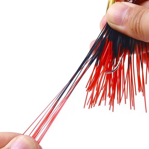 Fishing Lures 5Pcs Buzzbaits Buzz Baits Multicolor Spinner Baits for Bass Fishing Stainless Steel Spoon for Bass Pike Fishing in Saudi Arabia
