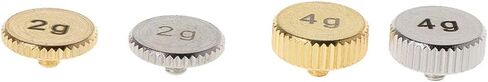 أجزاء أدوات كهربائية معدنية قابلة للدوران بوزن 2 جرام من Headshell لـ Stylus DJ - 2# فضي in Kuwait