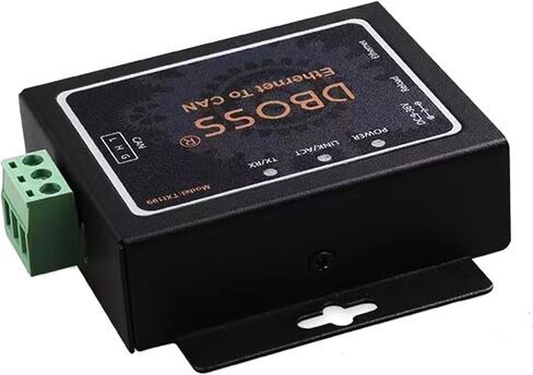 Industrial CAN to Ethernet Converter CAN1 CAN2 RS485 Port 2 Way Clear Data Conversion for Systems Integrators Bidirectional Converter in Saudi Arabia