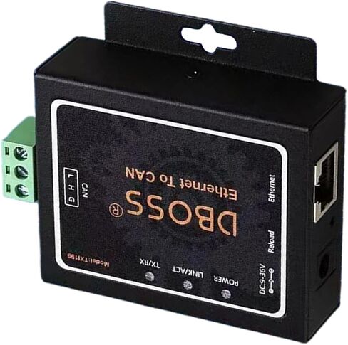 Industrial CAN to Ethernet Converter CAN1 CAN2 RS485 Port 2 Way Clear Data Conversion for Systems Integrators Bidirectional Converter in Saudi Arabia