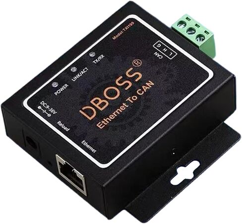 Industrial CAN to Ethernet Converter CAN1 CAN2 RS485 Port 2 Way Clear Data Conversion for Systems Integrators Bidirectional Converter in Saudi Arabia