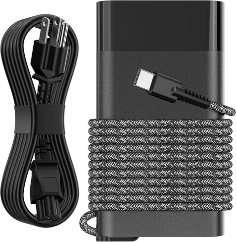New 65W USB C Laptop Charger Compatible with HP Spectre x360, Elitebook x360, Envy, Omnibook, Pavilion, Elite x2,ChromebookType C Power Cord Ac Adapter in Saudi Arabia