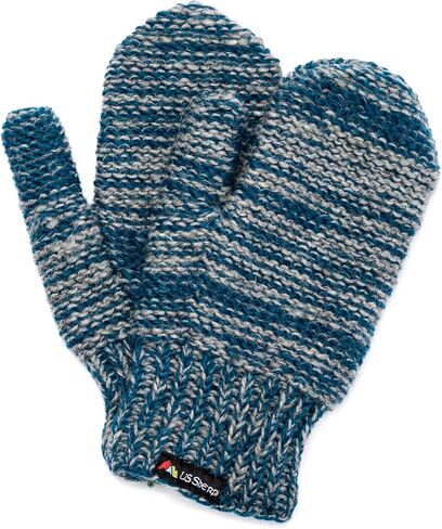 Yeti Mitten - Hand Knit 100% Wool Mittens Sherpa Fleece Lined in Saudi Arabia