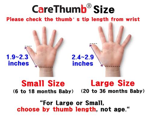 CareThumbⓇ, Treatment Kit to Stop Thumb Sucking (Large(Ages 3-6)) (Large(Ages 3~6)) in Saudi Arabia