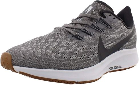 Nike Air Zoom Pegasus 36 Women's Running Shoe Gunsmoke/Oil Grey-White-Gum Light Brown Size 5.5 in Saudi Arabia