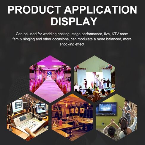 EBTOOLS 16 Voice Modes Voice Changer, Adjustable Pitch Sound Card with 8 Built in Sound Effects, KTV Mode for iOS PC Gaming Live Streaming in Saudi Arabia