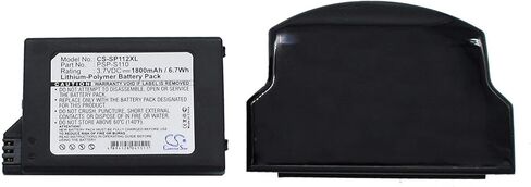 VI VINTRONS 1800mAh Battery for Sony Lite, PSP 2th, PSP-2000, PSP-3000, PSP-3004, Silm in Saudi Arabia