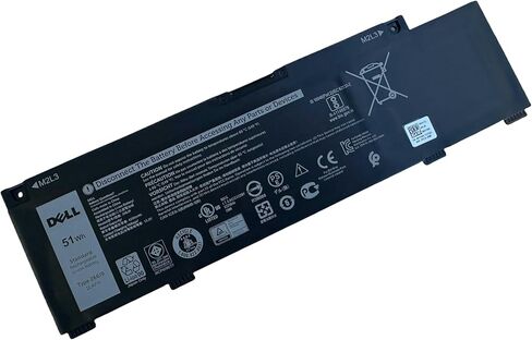 بطارية كمبيوتر محمول DELL 266J9 11.4V 51Wh ثلاثية الخلايا لأجهزة DELL G3 15 (3500)، G3 15 (3590)، G5 15 (5500)، G5 15 (5505)، G5 SE 5505، Inspiron 14 5000 (5490) أجهزة الكمبيوتر المحمولة P/N: 266J9 0M4GWP M4GWP 0PN1VN MV07R W5W19 in Saudi Arabia