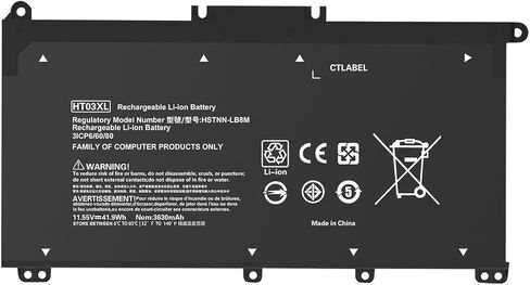 بطارية الكمبيوتر المحمول HT03XL L11119-855 لـ HP Pavilion 15-CS 15-DA 15-DB 15-DW 17-by 17-CA 14-CE 14-CF 14-DF Series 15-CS0053CL 15-DW0033NR 15-DA0014DX L11421-542 L11421-2C2 HSTNN-UB7J HSTNN-DB8R الكمبيوتر in Kuwait