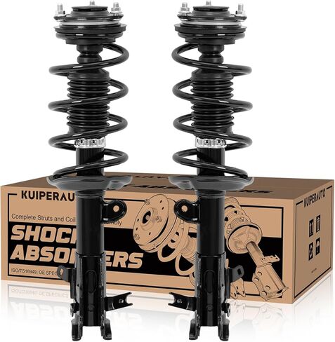 Complete Front Shocks Struts w/Springs Compatible for 2013 2014 2015 Honda Civic Sedan 272926 272925 348085 in Saudi Arabia