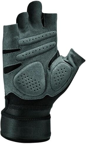 NIKE Unisex's Mens Premium Fitness Glove, Black, Medium in Saudi Arabia