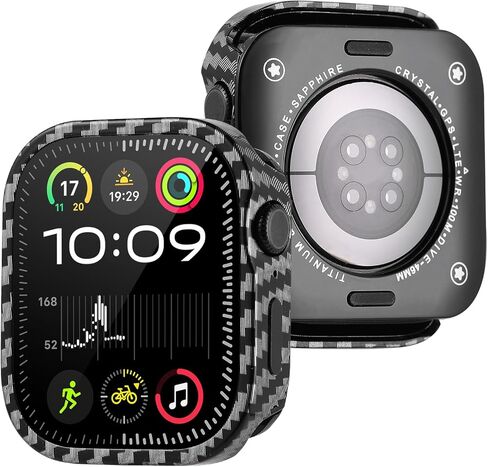 for 49mm Apple Watch Ultra 3/2/1 Bumper Case with Screen Protector Tempered Glass, and Ceramic Like Back Cover for iWatch, Straight Edge Ultra Thin Lightweight Protective Cover in Saudi Arabia