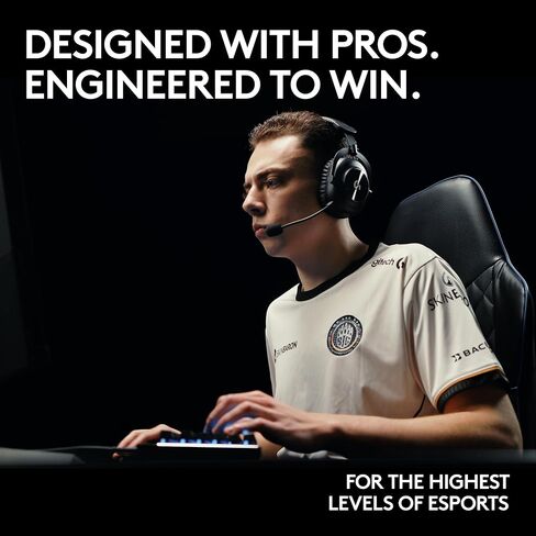 Logitech G PRO X 2 Lightspeed Wireless Gaming Headset: Wireless Gaming Headphones with Mic, 50mm Graphene Drivers, 2.02.0—7.1 Bluetooth/USB/3.5mm Aux for PS4/PS5/PC/Nintendo Switch - White (Renewed) in Saudi Arabia