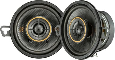 نظام مكبر صوت محوري KICKER 51KSC3504، تصميم ثنائي الاتجاه، زوج واحد (1)، 3.5 بوصة (89 مم) مكبر صوت من البولي بروبيلين/متوسط ​​المدى، 1/2 بوصة (13 مم) مكبرات صوت ذات قبة حريرية، 50 وات RMS، 100 وات الذروة (متجدد) in Saudi Arabia