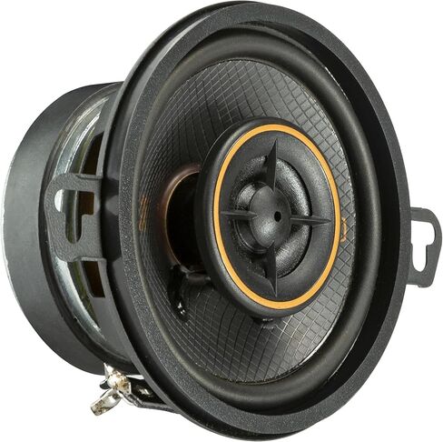 نظام مكبر صوت محوري KICKER 51KSC3504، تصميم ثنائي الاتجاه، زوج واحد (1)، 3.5 بوصة (89 مم) مكبر صوت من البولي بروبيلين/متوسط ​​المدى، 1/2 بوصة (13 مم) مكبرات صوت ذات قبة حريرية، 50 وات RMS، 100 وات الذروة (متجدد) in Saudi Arabia