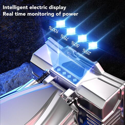 Super Bright Rechargeable High Power Headlamp 90000 Lumens Portable Waterproof Headlight with Power Display for Outdoor Activities in Saudi Arabia