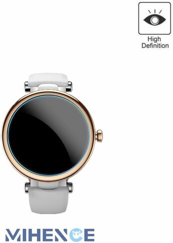 واقي شاشة متوافق مع ساعة TOZO S8 AMOLED الذكية، طبقة حماية من الزجاج المقوى 9H (3 قطع) in Saudi Arabia