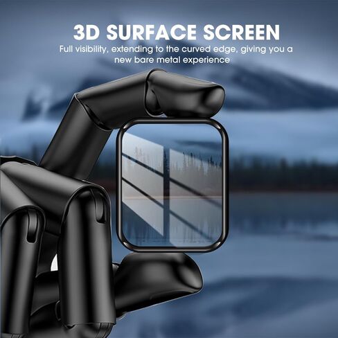 3 Pieces Smartwatch Screen Protectors for Amazfit Bip 6 Scratch Resistant HD Clear Plexiglass Protective Films for Amazfit Bip 6 in Saudi Arabia