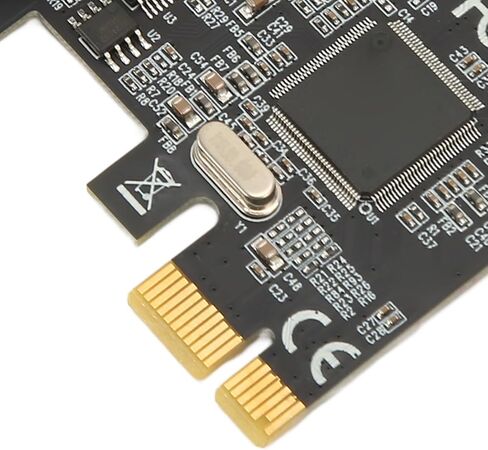 محول PCIe X1 إلى RS232 معدل نقل بيانات سريع لـ DOS لمعظم اللوحات الأم in Kuwait