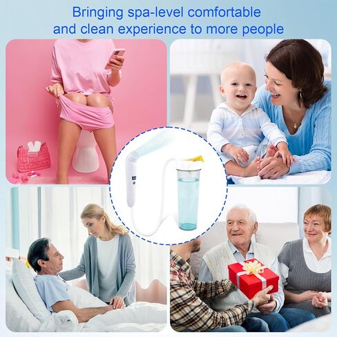 دش محمول للتخييم - مضخة دش في الهواء الطلق 8000 مللي أمبير في الساعة مع 5 أوضاع للضغط ، وشاشة LED ، و IPX8 مقاومة للماء ، وتصميم خفيف الوزن للمشي لمسافات طويلة ، والسفر ، وتنظيف الحيوانات الأليفة ، والطوارئ in Kuwait