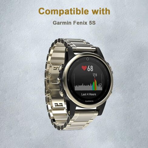 Screen Protector for Garmin Fenix 5S Tempered Glass Film, 9H Hardness,Anti-Scratch,High Definition,Bubble Free (2 pcs) in Kuwait