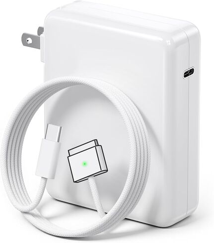 140W Mac Book Pro Charger, Fast Charger Power Adapter for Mac Book Air/Pro with 6FT C to C Cable Compatible with MacBook Pro/Air 16/15/14/13Inch/M1/M2/M3/M4/M5/iPad Pro 2026/2025/2024 and USB C Device in Kuwait