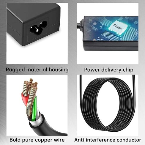 شاحن كمبيوتر محمول 65 واط مناسب لسلسلة Dell inspiron 13 14 15 17 3000 5000 7000 3565 3567 3576 5558 5755 7212 7506 2in1 5555 5559 0G6J41 0MGJN9 19.5V 3.34A نصيحة محول طاقة 4.5 ملم in Kuwait