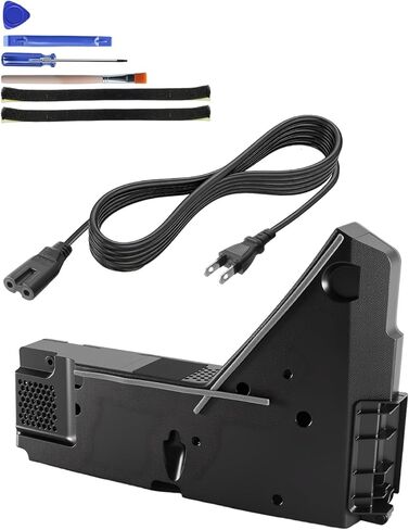 استبدال مصدر الطاقة الداخلي متوافق مع PS5 ADP-400DR ADP-400ER PA-1401-JT20، وحدة التحكم في الألعاب محول التيار المتردد شاحن الطوب مع سلك in Kuwait