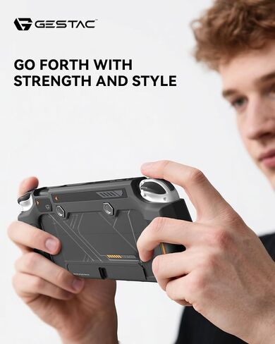 مجموعة حماية GesTac Switch OLED 2 في 1، مع حقيبة حمل وغطاء واقٍ، مضادة للانزلاق، مقاومة للماء والخدش، حماية كاملة للتغطية in Kuwait