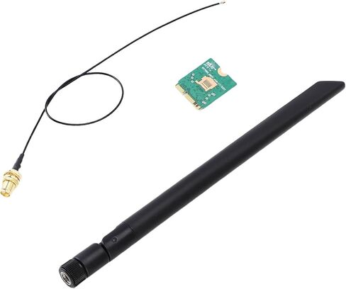 Dpofirs WiFi 6E Tri Band Wireless Card with Antenna for Laptop BT5.2 WiFi Adapter for 10/11, Fast Transmission for, Thinkpad in Saudi Arabia