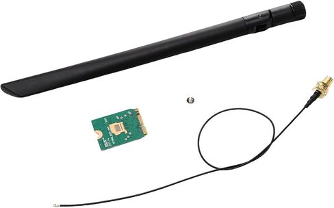 Dpofirs WiFi 6E Tri Band Wireless Card with Antenna for Laptop BT5.2 WiFi Adapter for 10/11, Fast Transmission for, Thinkpad in Saudi Arabia