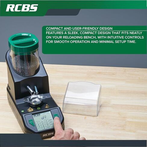 موزع مسحوق ماتش ماستر من RCBS، أسود، مقاس واحد in Saudi Arabia