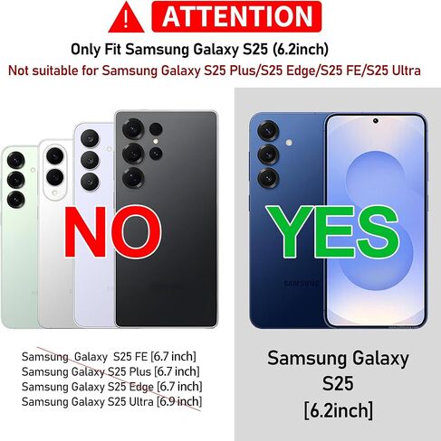 حافظة Gritup لهاتف Samsung Galaxy S25 [متوافقة مع ملحقات MagSafe]: قطعتان من واقيات الشاشة عالية الدقة، مسند مدمج، طبقة مزدوجة مقاومة للصدمات، واقي الكاميرا، لمسة مخملية، S25-أسود in Kuwait