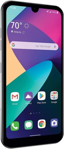 LG Phoenix 5 LM-K300AM 16GB/2GB 5.7 بوصة هاتف ذكي يعمل بنظام Android AT&T مسبق الدفع - فضي in Kuwait