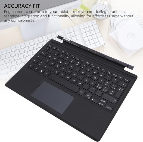 قاعدة لوحة مفاتيح للكمبيوتر اللوحي، مناسبة لجهاز Dell Latitude 5285 5290 2in1 K16M مع تخطيط QWERTY ولوحة اللمس in Kuwait