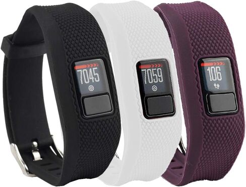 Replacement Bands Compatible with Garmin Vivofit 3/Vivofit JR/JR2 Bands Soft Silicone Adjustable Wristbands for Garmin Vivofit 3/JR/ JR2 in Saudi Arabia