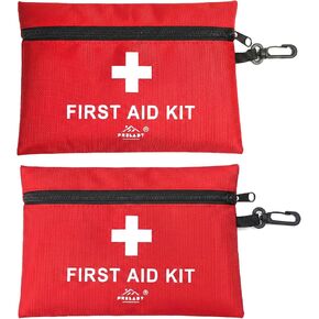 152 Piece Small First Aid Kit, Travel Size First Aid Kit TSA Approved, Mini Forst aid kit for Home, Car, Travel, Camping, Truck, Sports, Office, Hiking Med Kit for Backpack;Gift for Grandma. in Kuwait