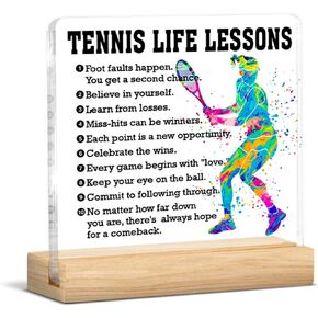 هدايا المصارعة للرجال، هدايا تحفيزية للمصارعين، دروس الحياة في المصارعة، لافتة من الأكريليك مع حامل خشبي لديكور المنزل والمكتب in Kuwait