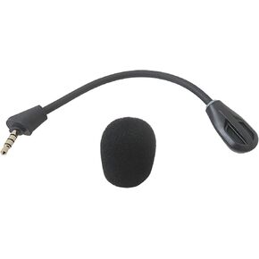 ميكروفون بديل لسماعة الألعاب متوافق مع سماعة الرأس اللاسلكية Kingston HyperX Cloud II، ميكروفون إلغاء الضوضاء في اللعبة يعمل من أجل Nintendo-do Switch P-S5 P-S4 X-Box One X-Box Series X & S in Kuwait
