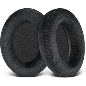 SOULWIT Earpads Replacement for Sennheiser HD650, HD6XX (Massdrop), HD600, HD58X (Massdrop), HD660S, HD660S2, HD580, HD565, HD545, Ear Pads Cushions with High-Density Foam - Black in Saudi Arabia