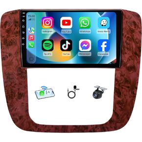 4G+64G Android 13 Car Radio for 2007-2013 Chevy Suburban Tahoe Silverado: GMC Yukon 9" 1280 * 800 IPS Touch Screen Stereo Wireless Carplay Android Auto 5G WiFi Bluetooth GPS Backup Camera FM SWC in Kuwait