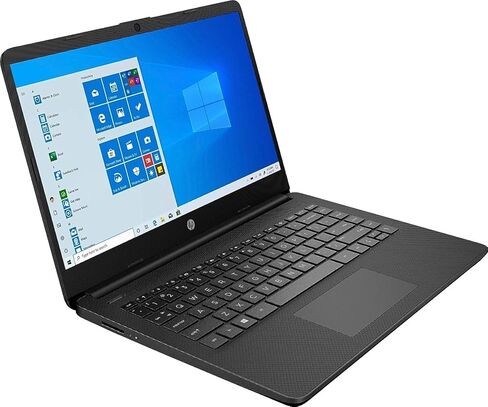 كمبيوتر محمول HP 14 بوصة (يشمل Microsoft 365 لمدة عام واحد)، شاشة HD، معالج Intel رباعي النواة، ذاكرة الوصول العشوائي 16 جيجابايت، تخزين 128 جيجابايت، Wi-Fi 6، كاميرا ويب، HDMI، Windows 11 Home، أسود in Kuwait