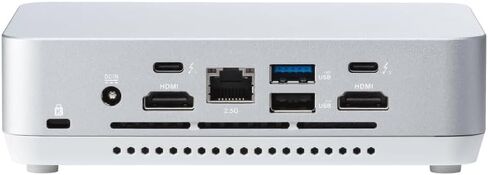 ASUS NUC 14 Pro AI Mini Desktop (16-Core Ultra 9 185H Processor, 96GB DDR5 RAM, 4TB SSD, ARC GPU, WiFi 7, 2X Thunderbolt-C, 2X HDMI, RJ45, Windows 11 Pro) 0.7L PC Computer Quad 4K or 8K Display in Saudi Arabia