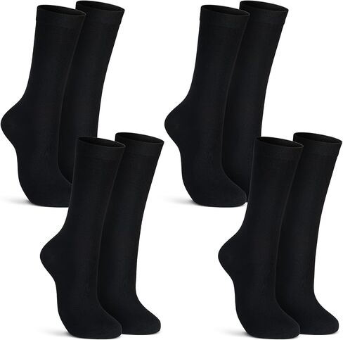 4 Pairs Silk Liner Socks Ultra-lightweight Hiking Liners Calf Sweat Absorption Socks for Adult in Saudi Arabia