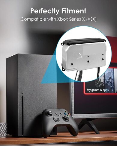 مصدر طاقة داخلي يناسب وحدة تحكم ألعاب Microsoft Xbox Series X (XSX)، محول تيار متردد 100-127 فولت 200-240 فولت، استبدال محول الطاقة in Kuwait